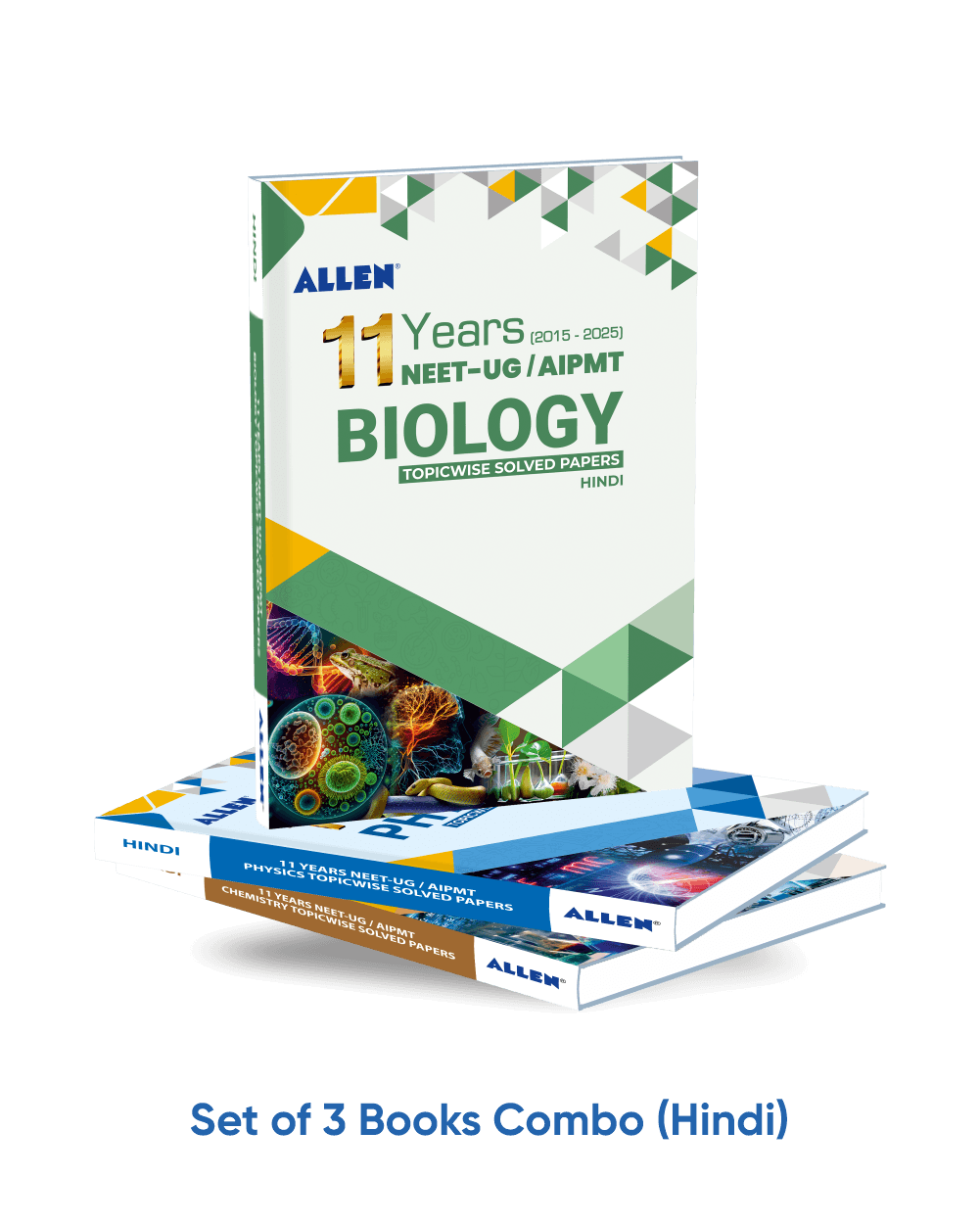 11 Years NEET UG / AIPMT Physics,Chemistry,Biology Topicwise Solved Papers in English | Target NEET-UG 2026 - ALLEN E-Store