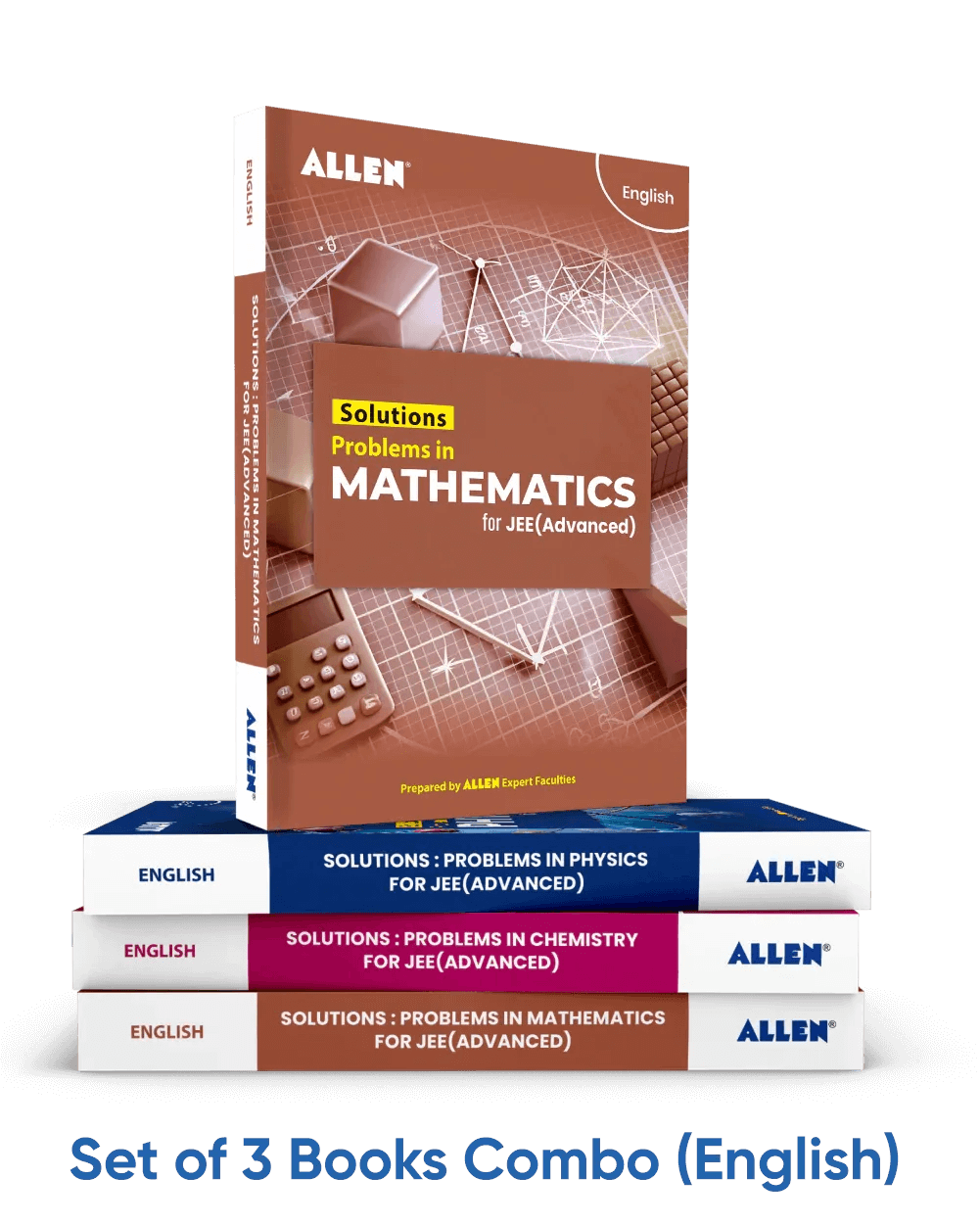Solutions : Problems in Physics, Chemistry & Mathematics for JEE Advanced in English by ALLEN (Set of 3 Books Combo) - ALLEN E-Store