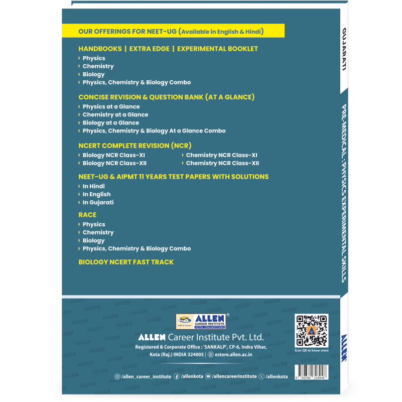 PHYSICS: Experimental Skills for NEET-UG