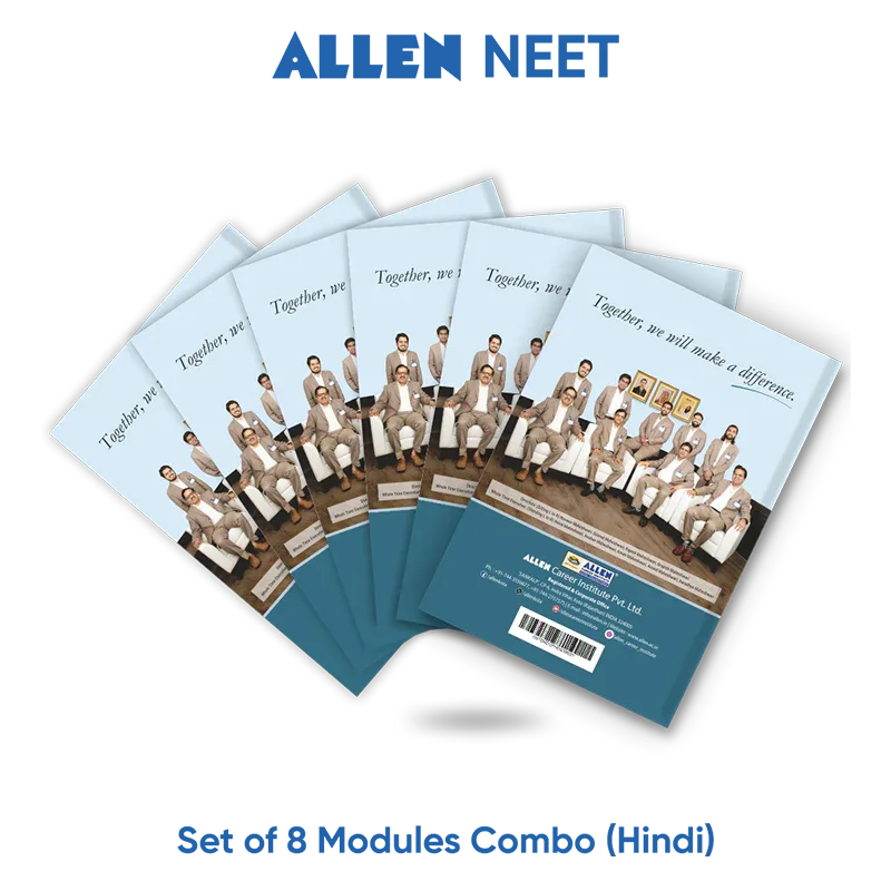 ALLEN PHYSICS NEET-UG Study Material Package for 11th, 12th & 12th Passed with Solutions (Set of 8 Modules) - ALLEN E-Store