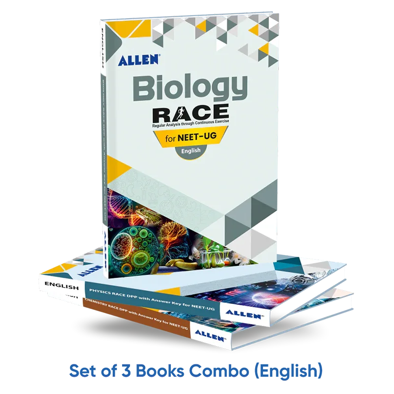 ALLEN RACE DPP for Physics, Chemistry, Biology with Answer Key for NEET-UG (Set of 3 books Combo) - ALLEN E-Store