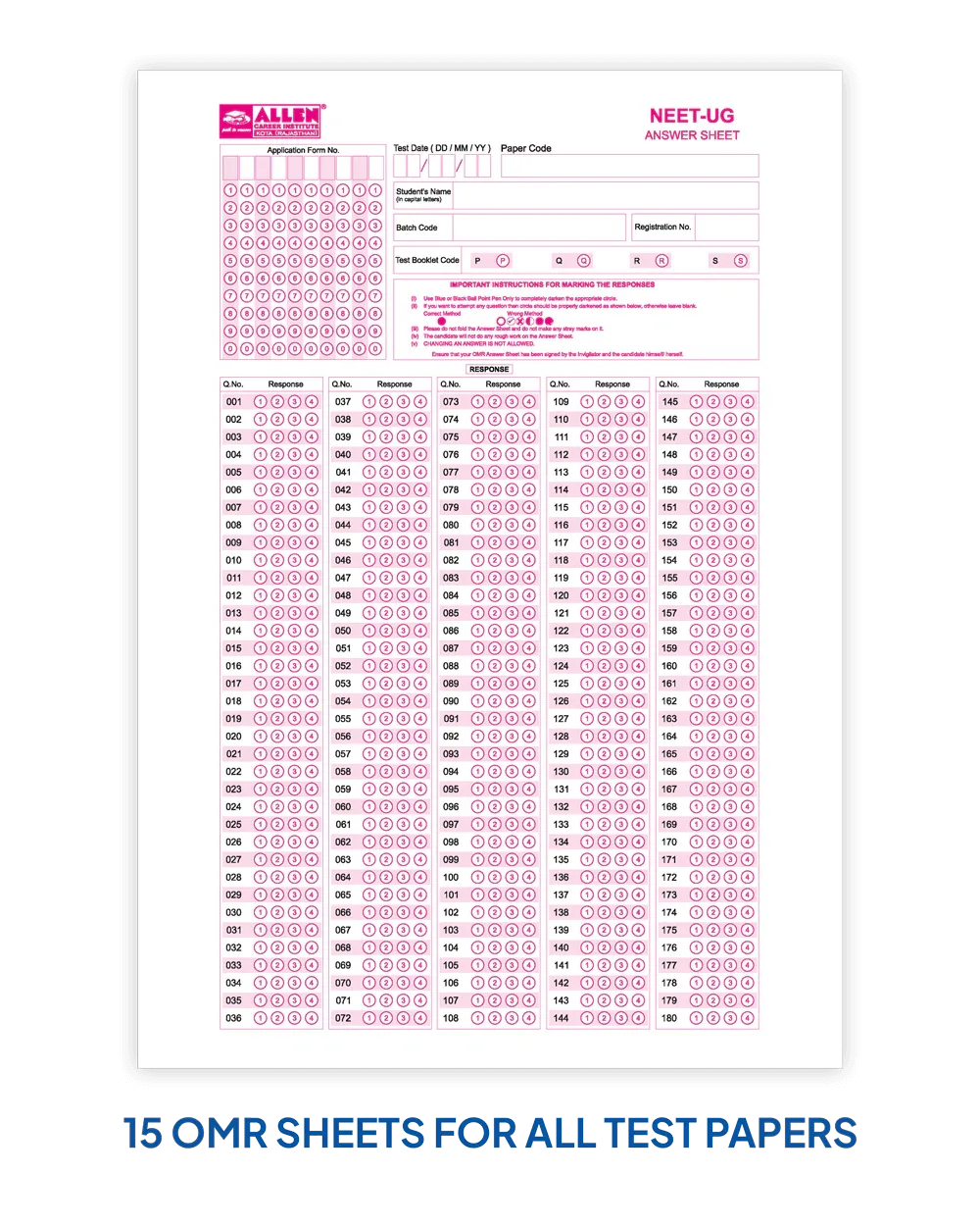 ALLEN STAR Mock Test Papers With Solutions | Target NEET-UG 2026 ...