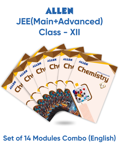 ALLEN 12th CHEMISTRY Study Material Package for JEE Main+Advanced (Set of 14 Modules Combo) in English | Enthusiast