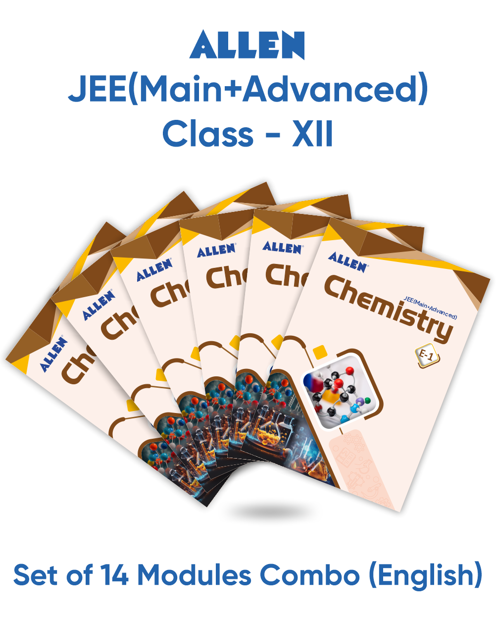 ALLEN 12th CHEMISTRY Study Material Package for JEE Main+Advanced (Set of 14 Modules Combo) in English | Enthusiast