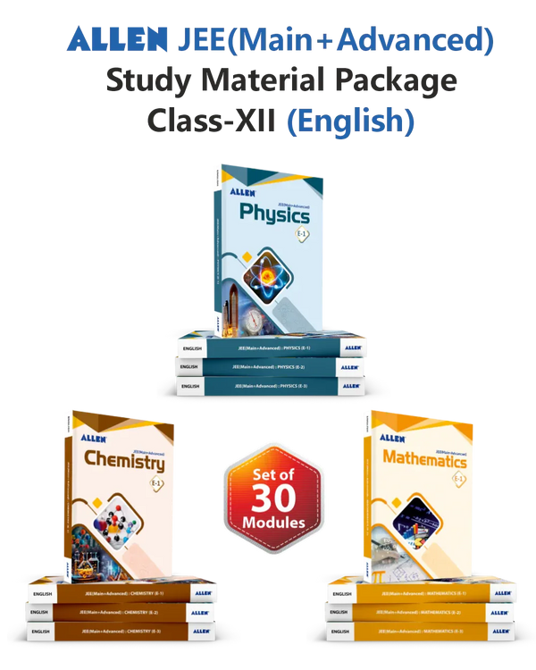Maths Allen Module Class 12 Study Material for JEE Main and JEE Advanced - Set of 30 ...