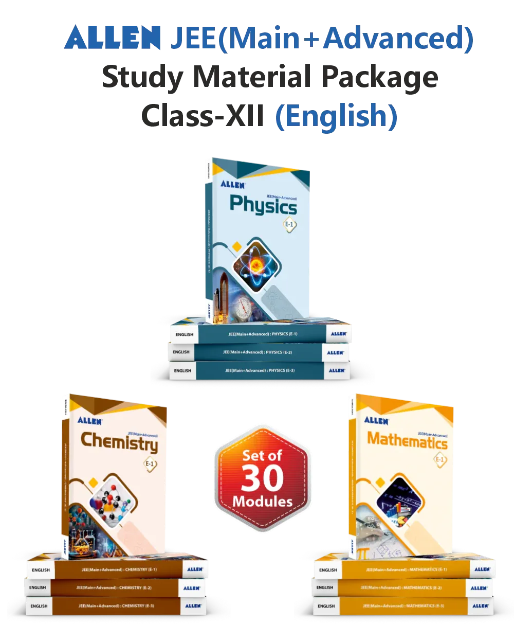 Class 12 Study Material for JEE Main and JEE Advanced - Set of 30 ...