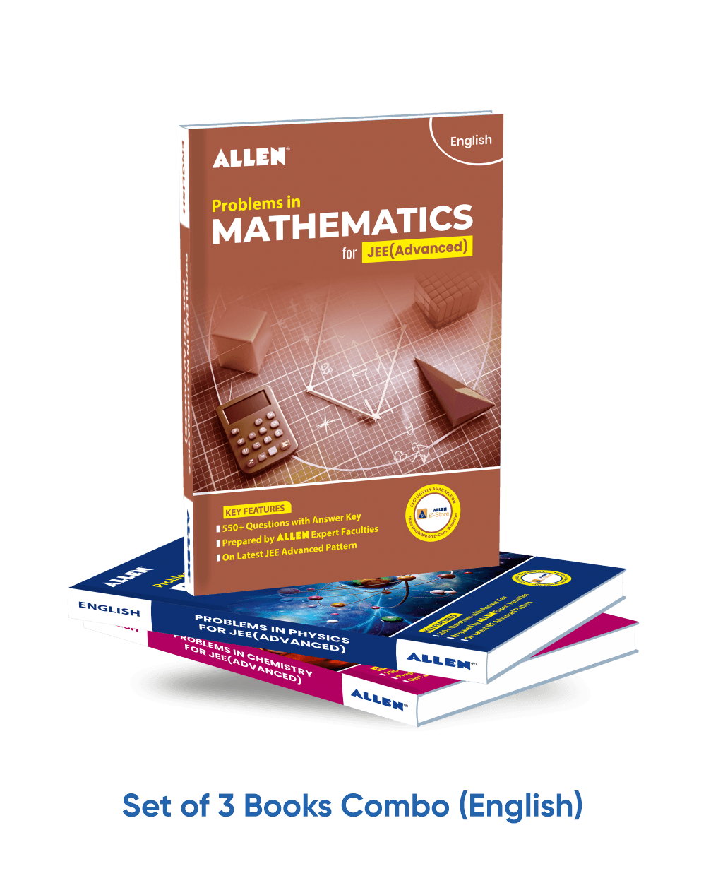 Allen Bui Math JEE Advanced Problems in PCM with Answer Key - Set of 3 Books – ALLEN E ...