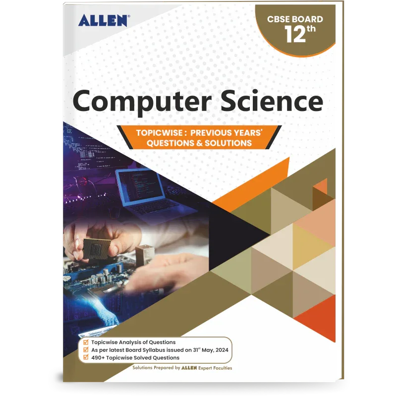 CBSE Class 12 Computer Science Topicwise Solved Papers - ALLEN E-Store ...