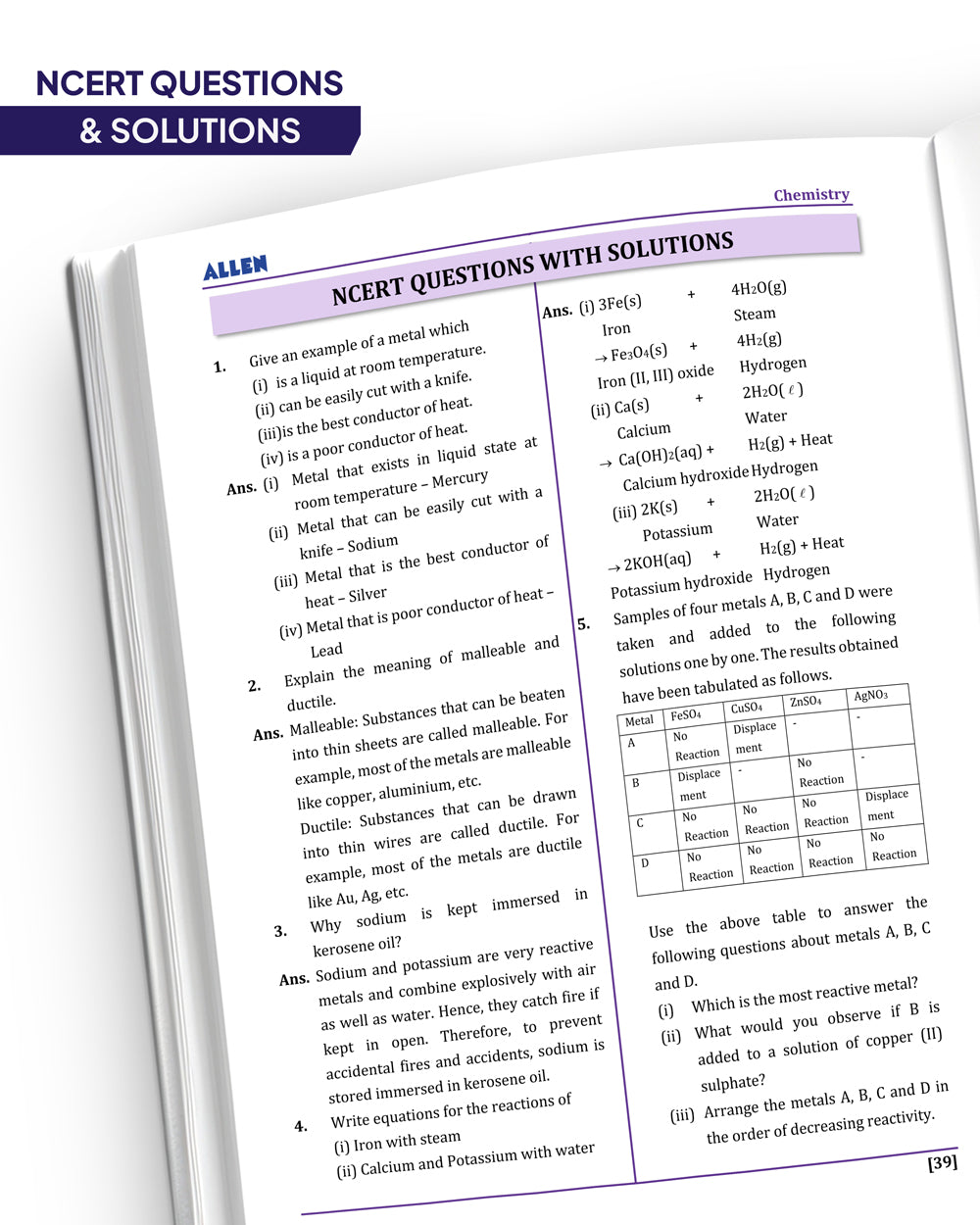 ALLEN Class 10 NCERT All-in-One Study material Package – 12 Multicolor Modules covering 6 Subjects | Physics, Chemistry, Biology, Maths, Social Science & English