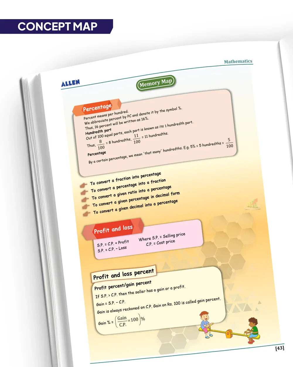 ALLEN Class 7 NCERT All-in-One Study Material Package - 9 Multicolor M ...