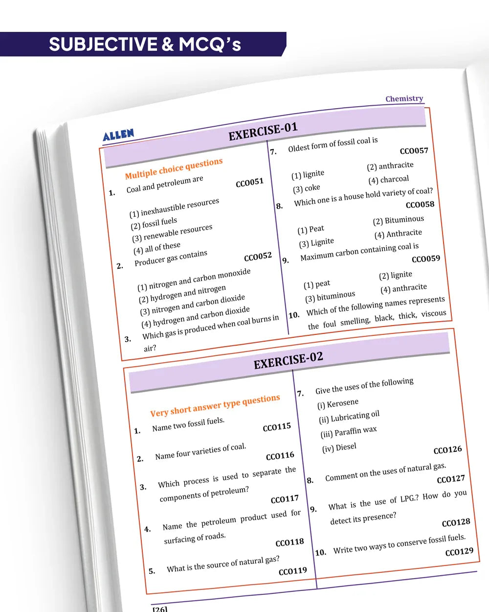 ALLEN Class 8 NCERT All-in-One Study Material Package - 11 Multicolor ...