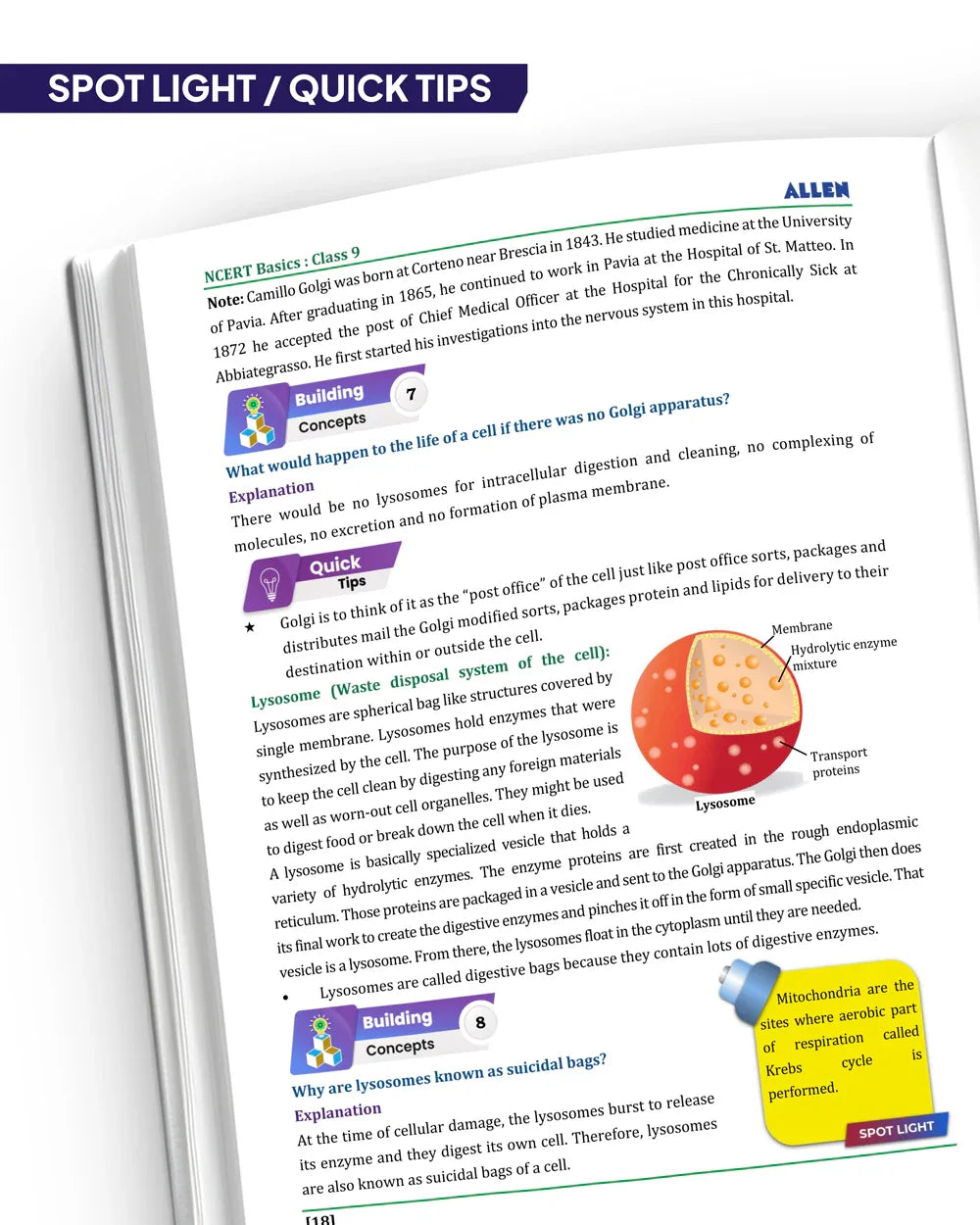 ALLEN Multicolor Modules for Class 9 NCERT Basics All-in-One Study ...
