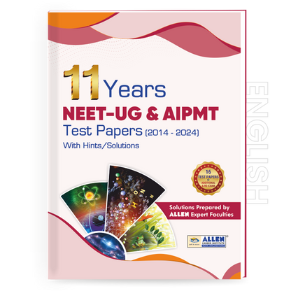 NEET-UG/AIPMT 11 Years Solved Papers (2014-2024)