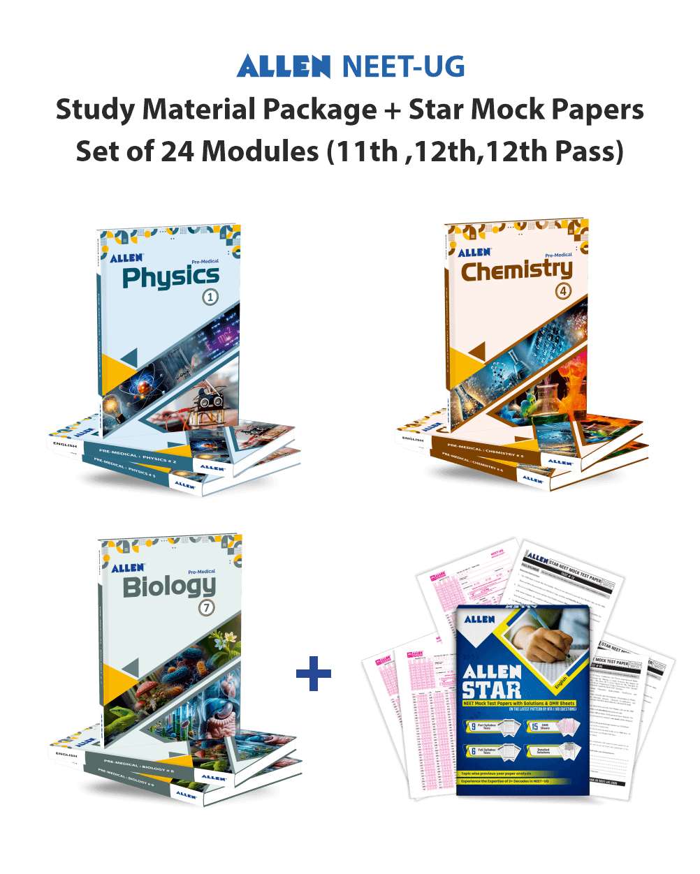Allen Modules Math Reddit ALLEN NEET-UG Study Material Package 2026 (Set of 24 Modules) and STAR ...