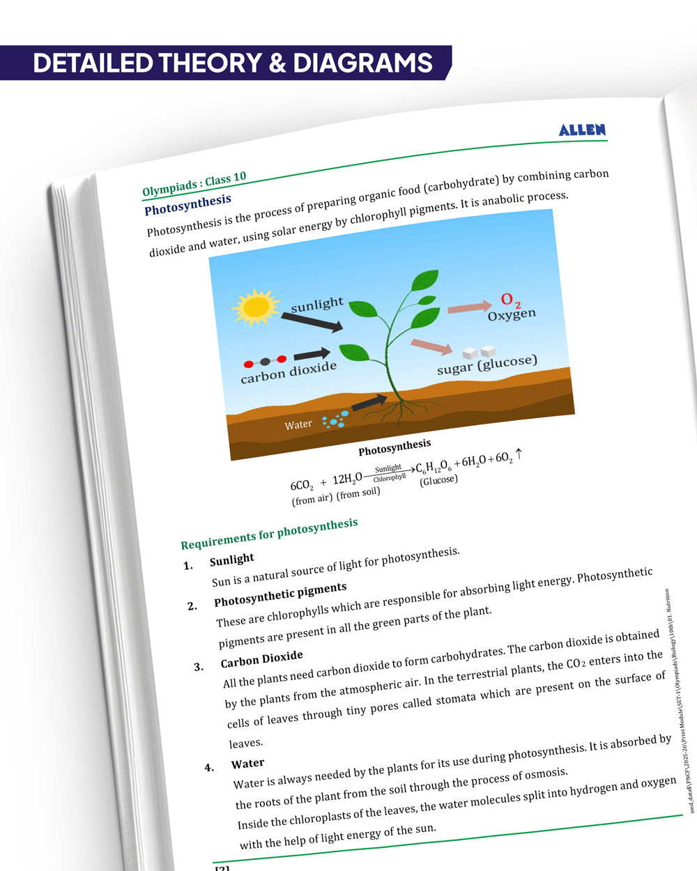ALLEN Class 10 All-in-One Olympiad Study Material Package -10 Multicolor Modules Covering 7 Core Subjects | Physics, Chemistry, Biology, Maths, Social Science, English & Mental ability