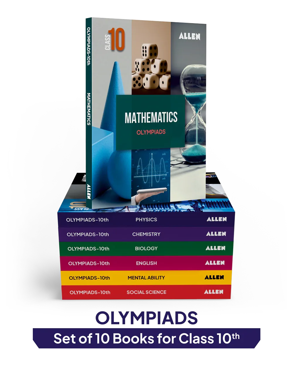 Ten Modules ALLEN Multicolor Modules for Class 10 NCERT Basics All-in-One Study ...