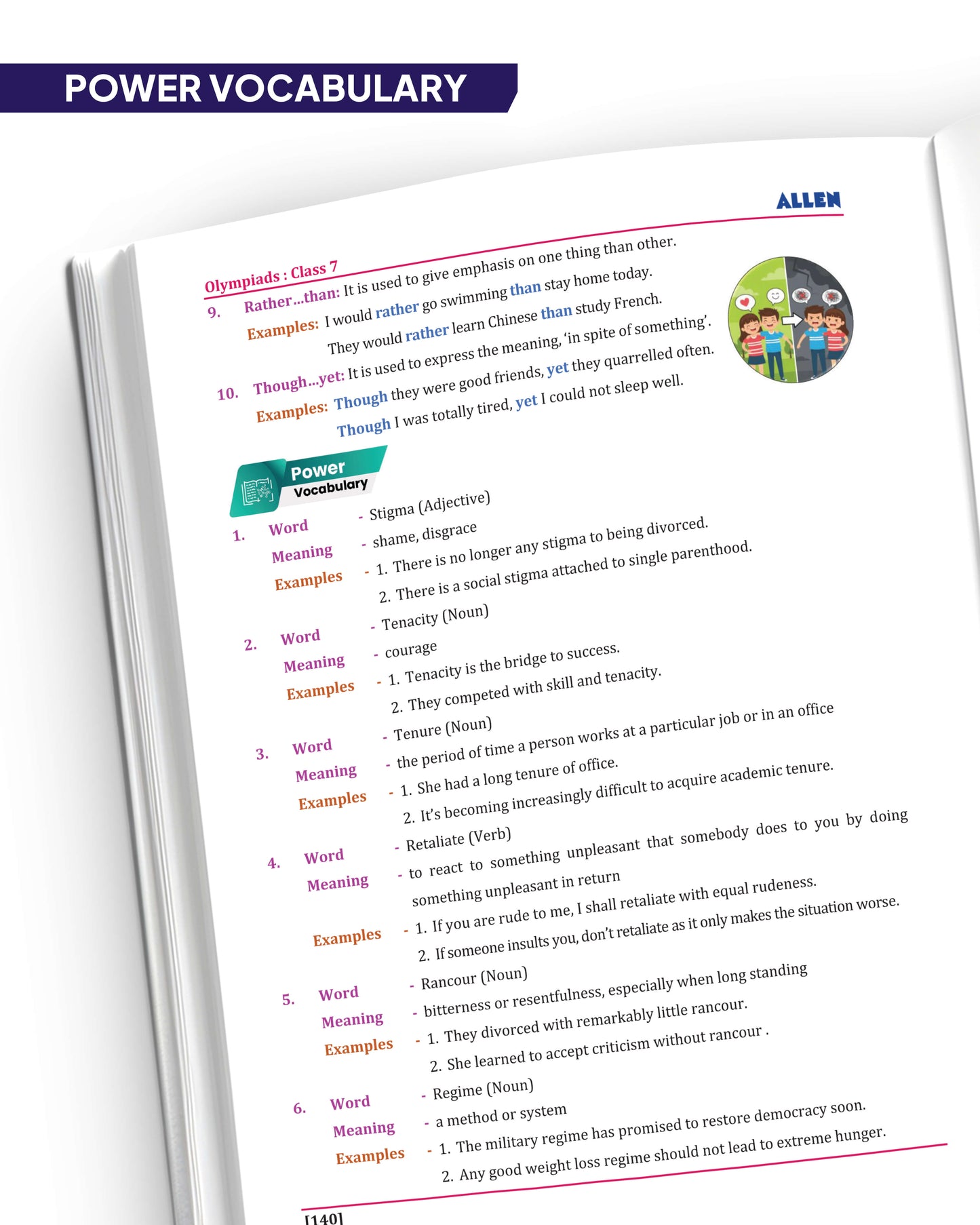 ALLEN Class 7 All-in-One Olympiad Study Material Package -9 Multicolor Modules Covering 7 Core Subjects | Physics, Chemistry, Biology, Maths, Social Science, English & Mental ability