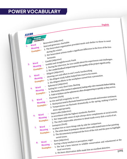 ALLEN Class 8 All-in-One Olympiad Study Material Package -9 Multicolor Modules Covering 7 Core Subjects | Physics, Chemistry, Biology, Maths, Social Science, English & Mental ability