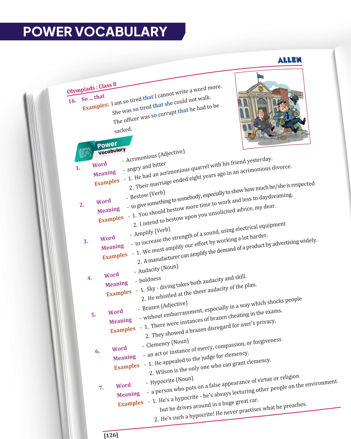 ALLEN Class 8 All-in-One Olympiad Study Material Package -9 Multicolor Modules Covering 7 Core Subjects | Physics, Chemistry, Biology, Maths, Social Science, English & Mental ability