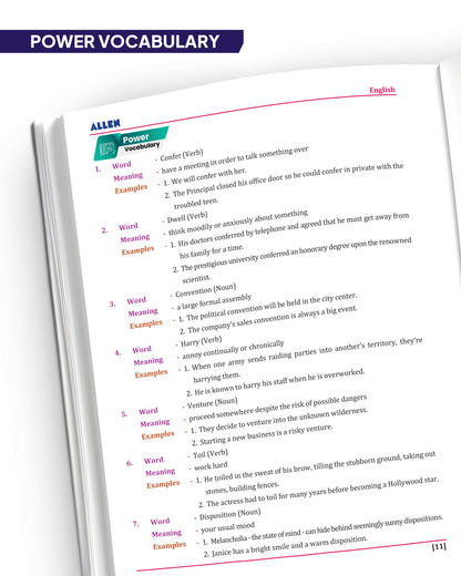 ALLEN Class 9 All-in-One Olympiad Study Material Package -9 Multicolor Modules Covering 7 Core Subjects | Physics, Chemistry, Biology, Maths, Social Science, English & Mental ability