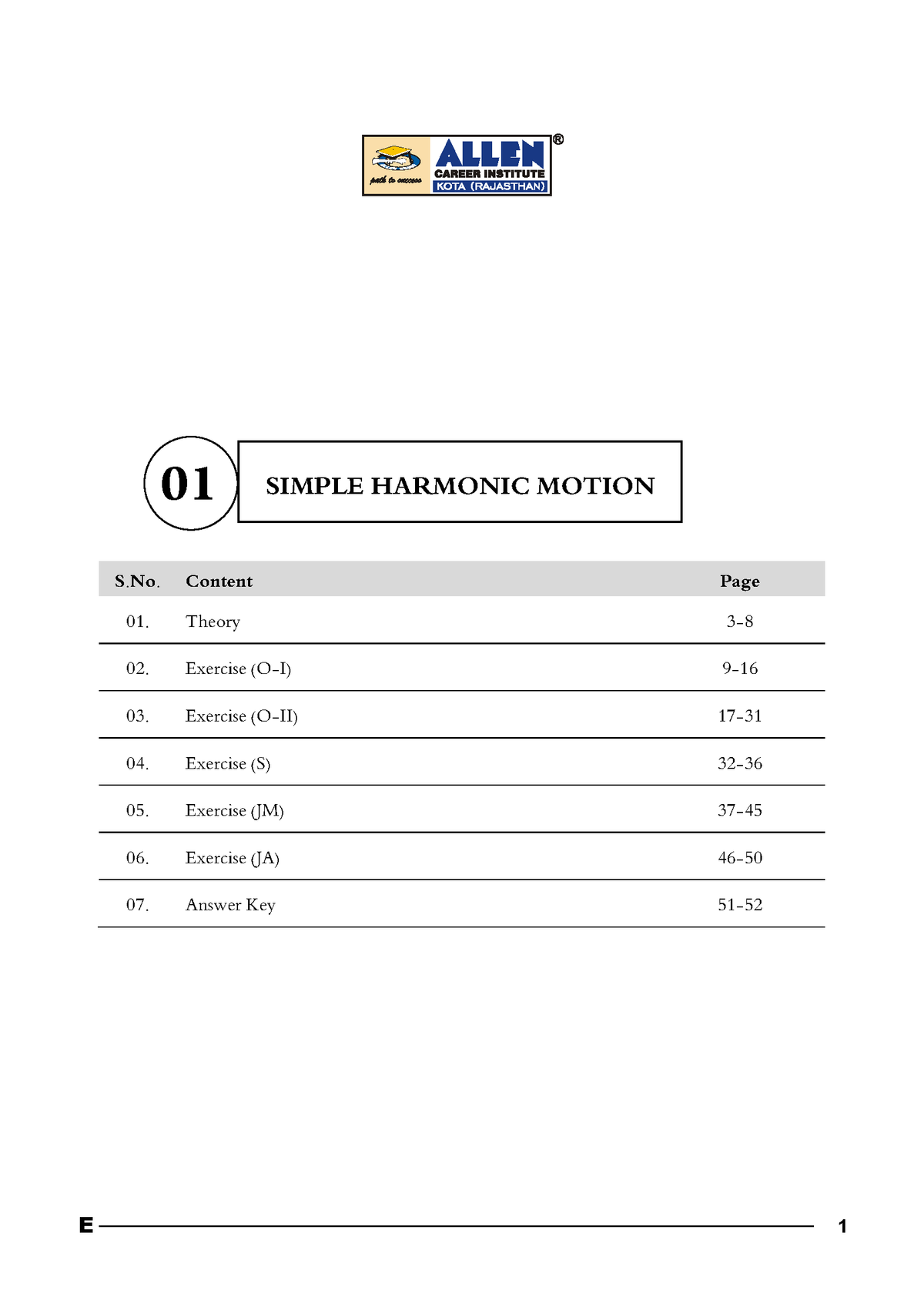 ALLEN 12th PHYSICS Study Material Package for JEE Main+Advanced (Set of 9 Modules Combo ) in English | Enthusiast