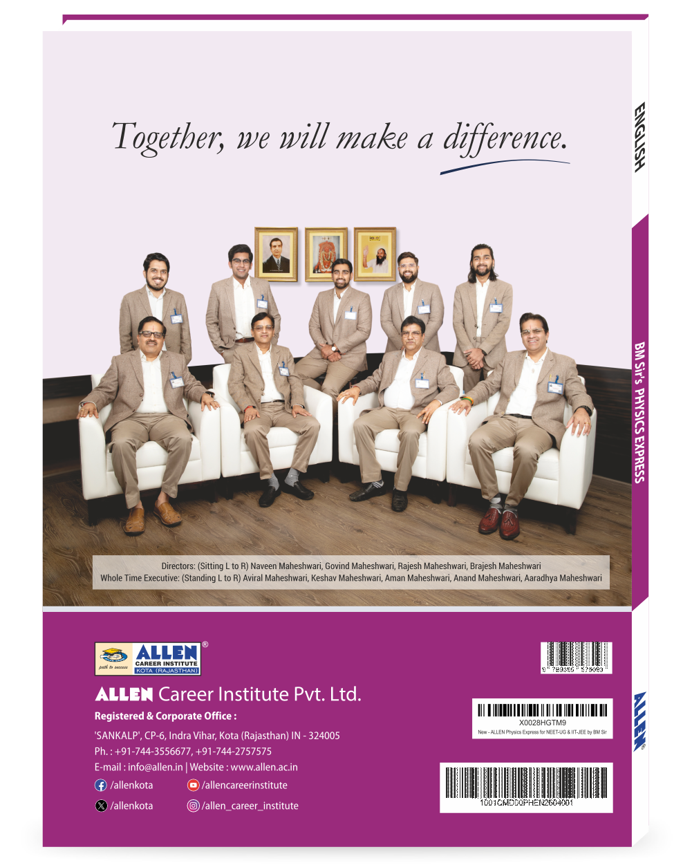 ALLEN Physics Express for NEET UG and IIT JEE by BM Sir