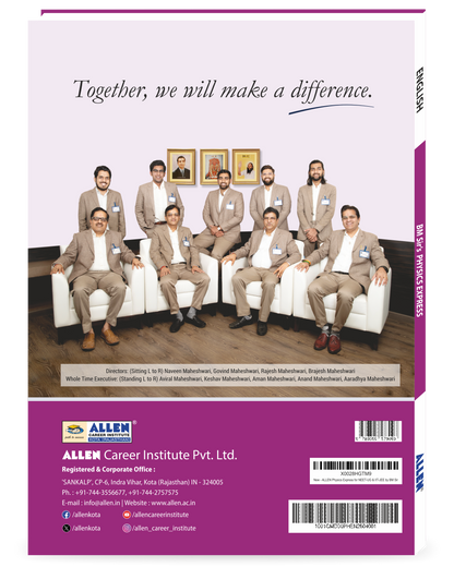 ALLEN Physics Express for NEET UG and IIT JEE by BM Sir