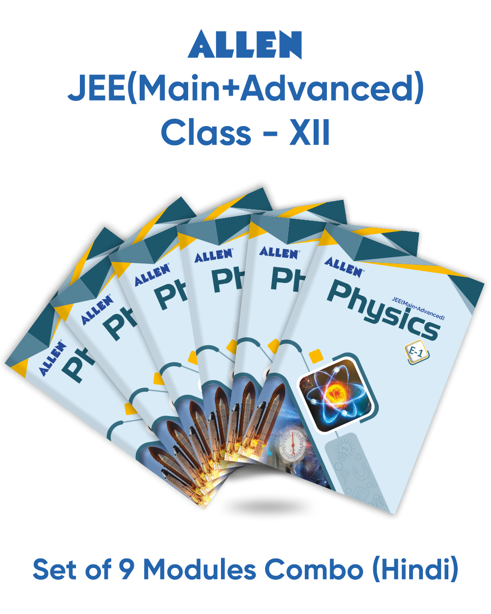 ALLEN 12th PHYSICS Study Material Package for JEE Main+Advanced (Set of 9 Modules Combo ) in English | Enthusiast