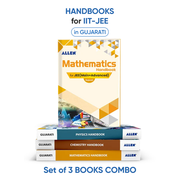 Allen Bui Math Physics, Chemistry, Math Handbook for IIT-JEE | 3-Book Combo-ALLEN E-Store