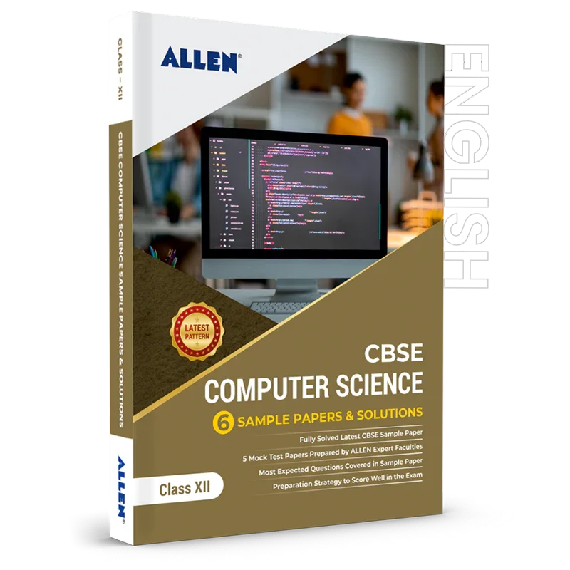 class xii computer science sample paper | pdf | python... CBSE Class 12 Computer Science Sample Papers & Solutions - ALLEN E-Store