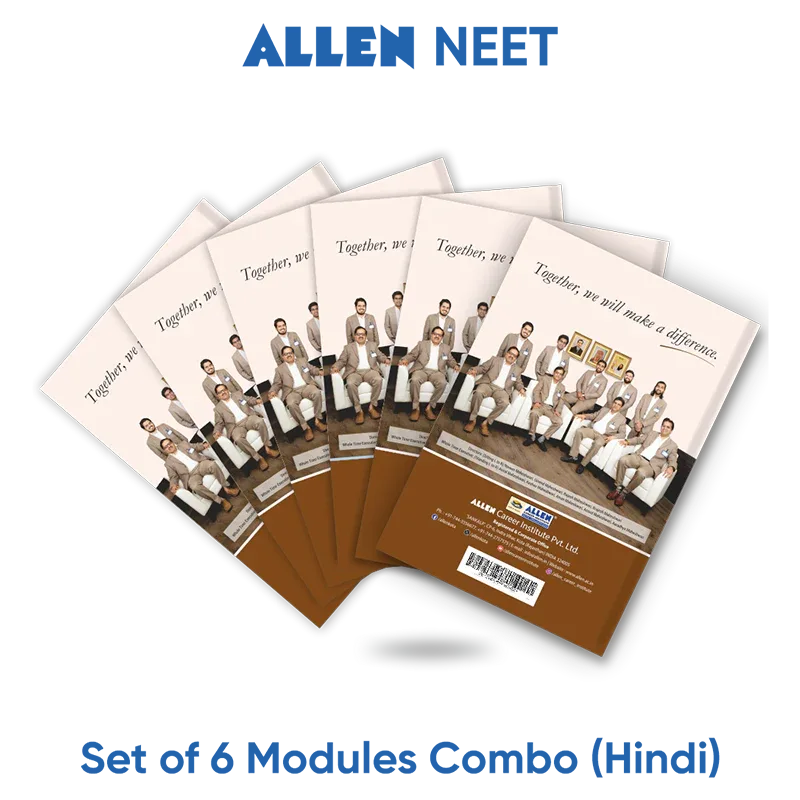 Allen Module Cover ALLEN Chemistry Modules for NEET UG with Solutions – Set of 6 Books ...