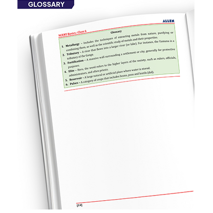 ALLEN Class 6 NCERT All-in-One Study Material Package-9 Multicolor Modules Covering 6 Core Subjects | Physics, Chemistry, Biology, Maths, Social Science & English