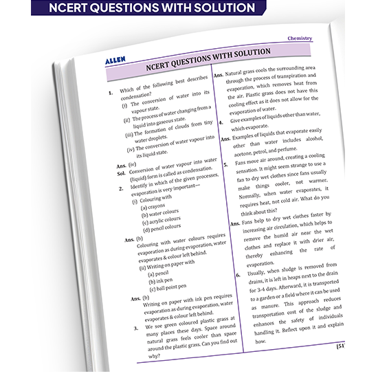 ALLEN Class 6 NCERT All-in-One Study Material Package-9 Multicolor Modules Covering 6 Core Subjects | Physics, Chemistry, Biology, Maths, Social Science & English