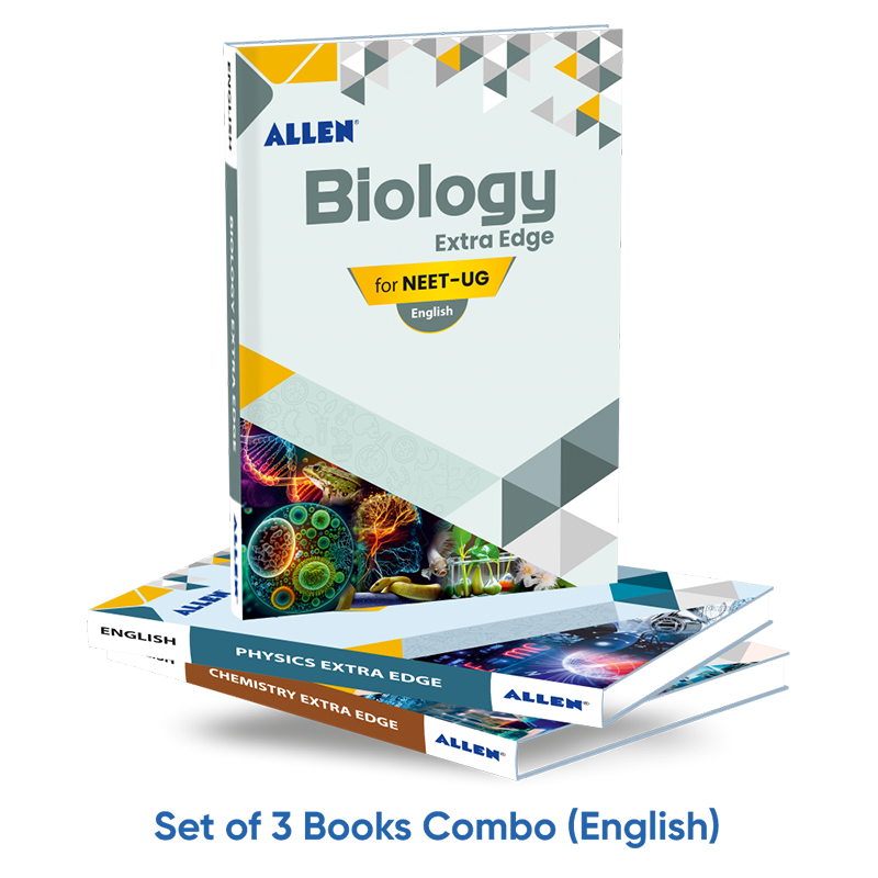 ALLEN Physics, Chemistry, Biology Extra Edge book for NEET-UG (Set of 3 books Combo)