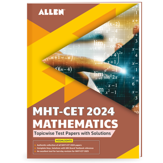 MHT-CET 2024 Mathematics Topicwise Test Papers with Solutions