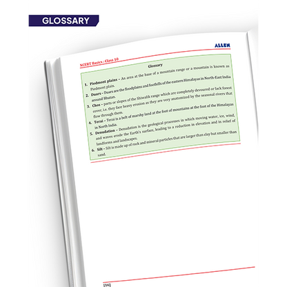 ALLEN Class 10 NCERT All-in-One Study material Package – 13 Colorful Modules covering 6 Subjects | Physics, Chemistry, Biology, Maths, Social Science & English
