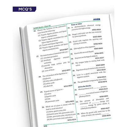 ALLEN Class 10 NCERT All-in-One Study material Package – 13 Colorful Modules covering 6 Subjects | Physics, Chemistry, Biology, Maths, Social Science & English