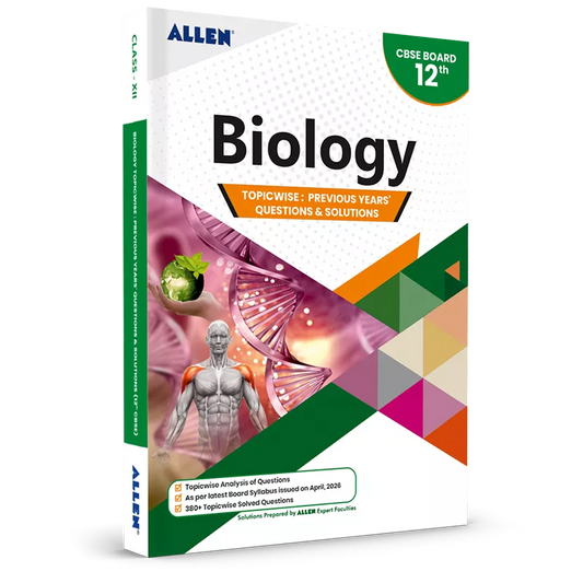 CBSE Biology Class 12 Previous Year Question Paper with Solutions - Topicwise