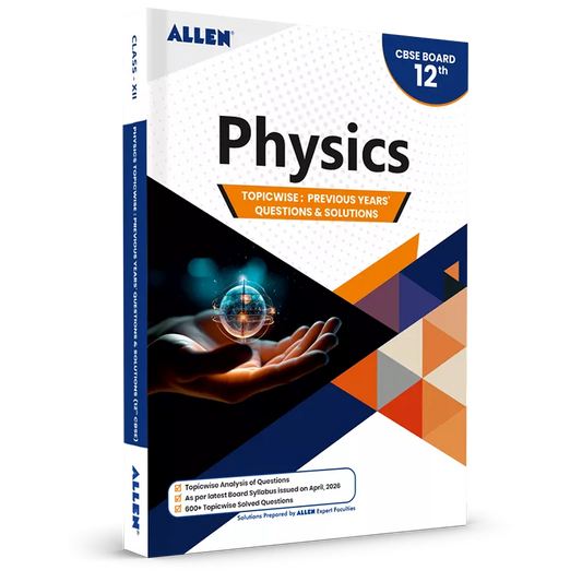 CBSE Physics Topicwise Solved papers from Previous Years for Class 12th